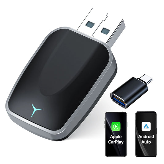 AutoLink™ - Wireless CarPlay Adapter & Android Auto Wireless Adapter Plug & Play